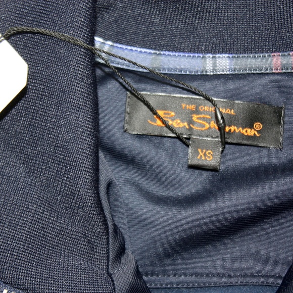 Ben Sherman Plaid Tartan Track Jacket NEW with Tag - Picture 6 of 8